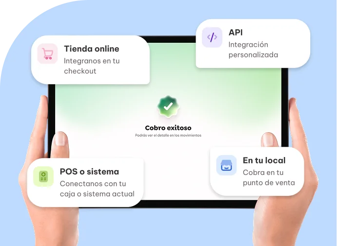 Tafi para tienda online, POS, API y punto de venta